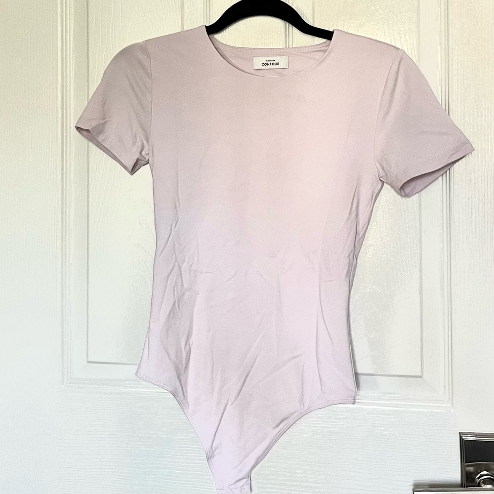 Babaton Contour Crew Shortsleeve Bodysuit - Size: Small